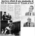 Apertura ofisial di aña  akadémiko di UoC ku lansamentu di ' Friends of Uoc"